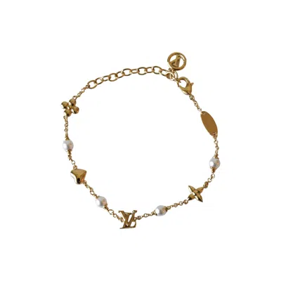 Pre-owned Louis Vuitton Lv Heart Bracelet Gold