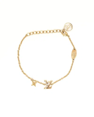 Pre-owned Louis Vuitton Lv Iconic Bracelet In Gold