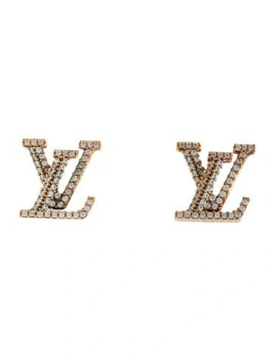 Pre-owned Louis Vuitton Lv Iconic Earrings In Multicolor