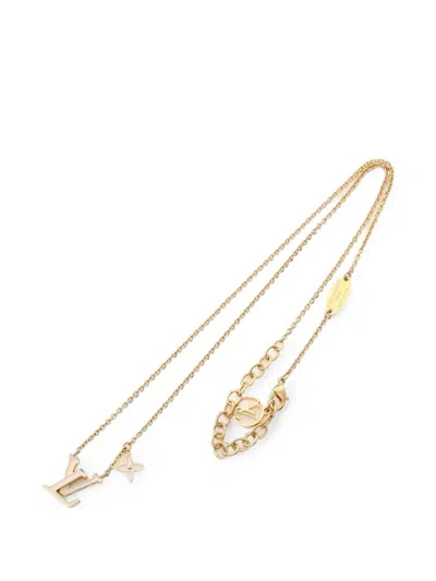Pre-owned Louis Vuitton Lv Iconic Necklace In Gold