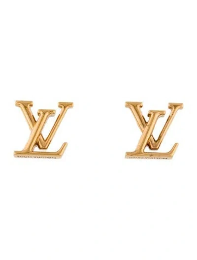 Pre-owned Louis Vuitton Lv Iconic Stud Earrings In Multicolor