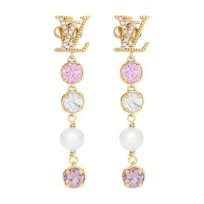 Louis Vuitton Lv Iconic Tresor Earrings In Gold