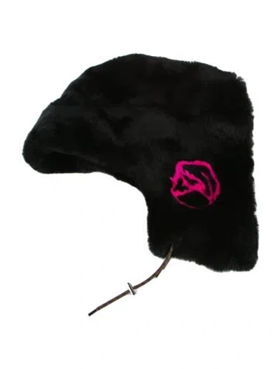 Pre-owned Louis Vuitton Lv In The Hood Hat In Black