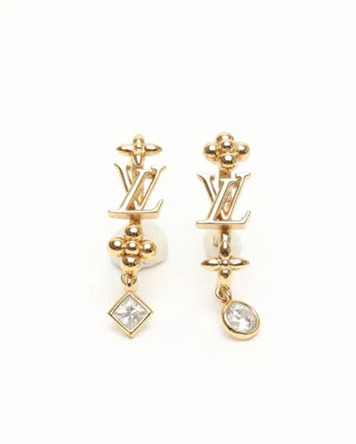 Pre-owned Louis Vuitton Lv In The Sky Earrings