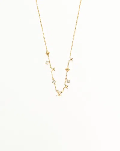 Pre-owned Louis Vuitton Lv In The Sky Necklace