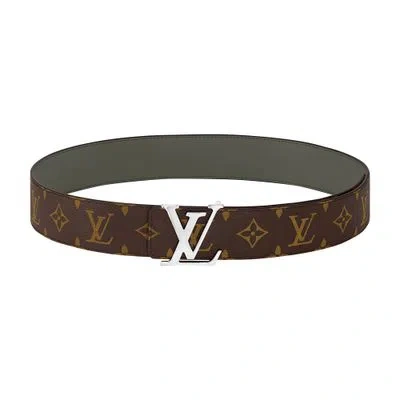 Louis Vuitton Lv Initiales 40mm Reversible Belt In Brown