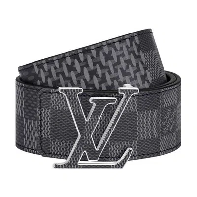 Louis Vuitton Lv Initiales 40mm Reversible Belt In Blue