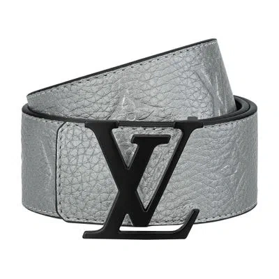 Louis Vuitton Lv Initials 40mm Reversible Belt In Blue