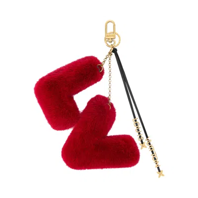 Pre-owned Louis Vuitton Lv Initials Key Holder And Bag Charm 'red' | Women's Size Onesize