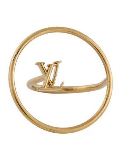 Pre-owned Louis Vuitton Lv Loop Ring In Multi