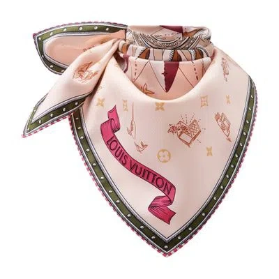Louis Vuitton Lv Map Square 70 In Pink