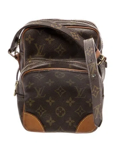 Pre-owned Louis Vuitton Lv Monogram Amazone Vintage In Brown