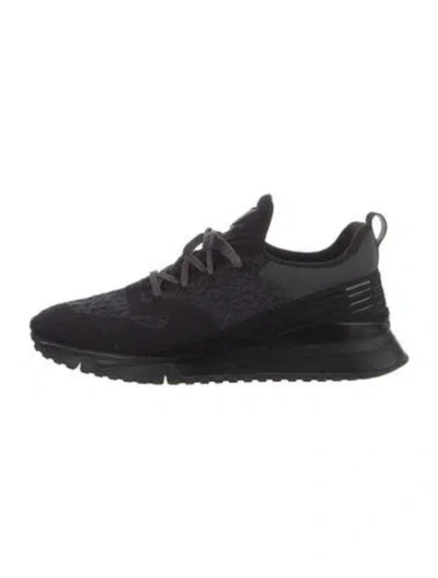 Pre-owned Louis Vuitton Lv Monogram Athletic Sneakers In Black
