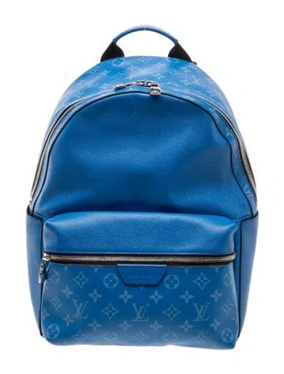 Pre-owned Louis Vuitton Lv Monogram Backpack In Blue