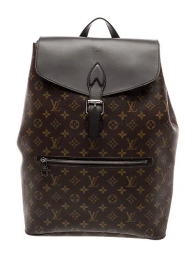 Pre-owned Louis Vuitton Lv Monogram Backpack In Brown