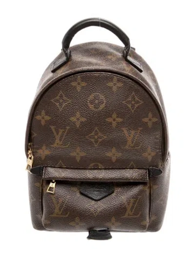 Pre-owned Louis Vuitton Lv Monogram Backpack In Brown