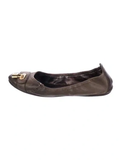 Pre-owned Louis Vuitton Lv Monogram Ballet Flats