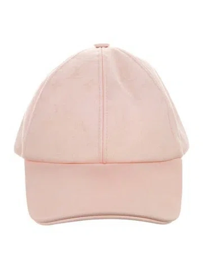 Pre-owned Louis Vuitton Lv Monogram Baseball Cap In Pink