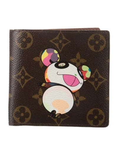Pre-owned Louis Vuitton Lv Monogram Bifold Wallet In Brown