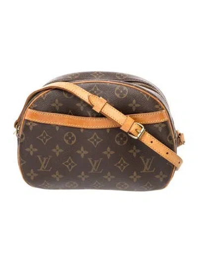 Pre-owned Louis Vuitton Lv Monogram Blois In Brown