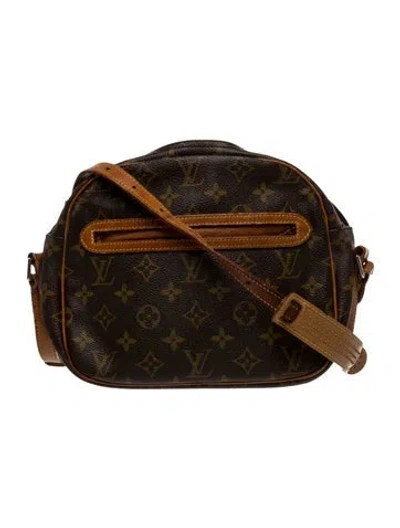 Pre-owned Louis Vuitton Lv Monogram Blois In Brown