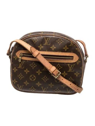 Pre-owned Louis Vuitton Lv Monogram Blois In Brown