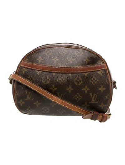 Pre-owned Louis Vuitton Lv Monogram Blois In Brown