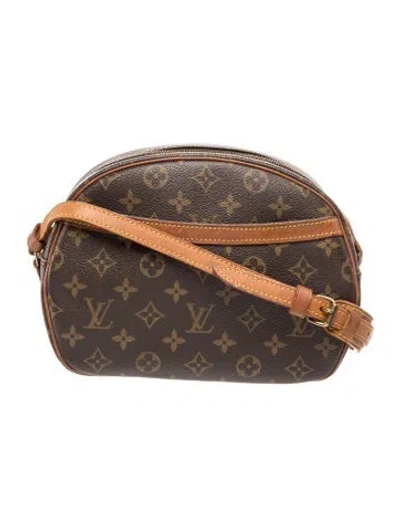 Pre-owned Louis Vuitton Lv Monogram Blois In Brown