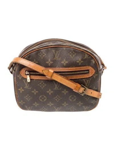 Pre-owned Louis Vuitton Lv Monogram Blois Vintage In Brown