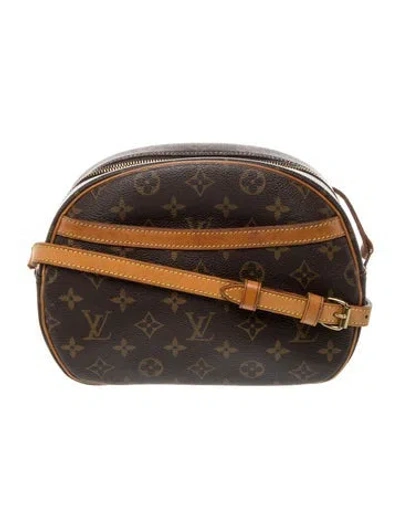 Pre-owned Louis Vuitton Lv Monogram Blois Vintage In Brown
