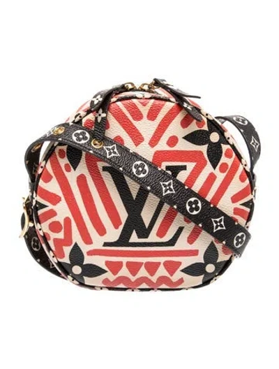 Pre-owned Louis Vuitton Lv Monogram Boite Chapeau Souple Mm In Neutrals