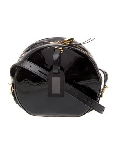 Pre-owned Louis Vuitton Lv Monogram Bôite Chapeaux Souple Mm In Black