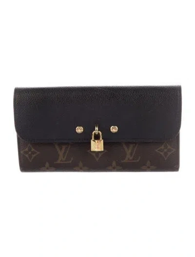 Pre-owned Louis Vuitton Lv Monogram Coated Canvas Venus Wallet In Multi