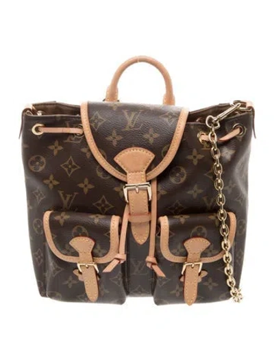 Pre-owned Louis Vuitton Lv Monogram Excursion Backpack In Brown