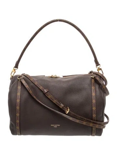 Pre-owned Louis Vuitton Lv Monogram Express Mm In Brown