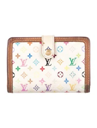 Pre-owned Louis Vuitton Lv Monogram French Purse In Multi