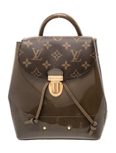Pre-owned Louis Vuitton Lv Monogram Hot Springs In Brown