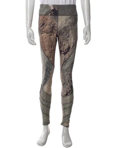 Pre-owned Louis Vuitton Lv Monogram Joggers In Gray
