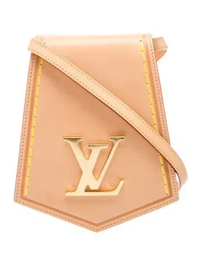 Pre-owned Louis Vuitton Lv Monogram Key Bell Xl In Neutral