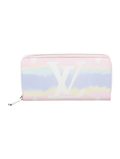Pre-owned Louis Vuitton Lv Monogram Leather Continental Wallet In Multi