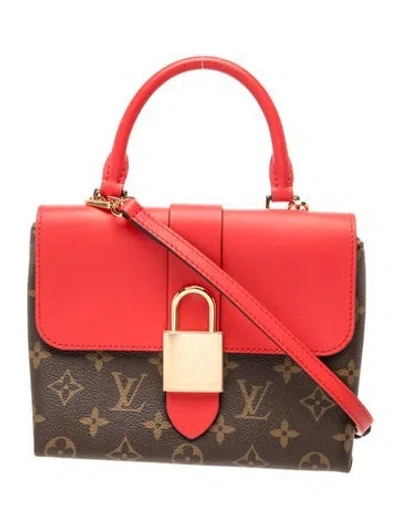 Pre-owned Louis Vuitton Lv Monogram Locky Bb In Brown