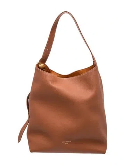 Pre-owned Louis Vuitton Lv Monogram Low Key Hobo Mm In Brown
