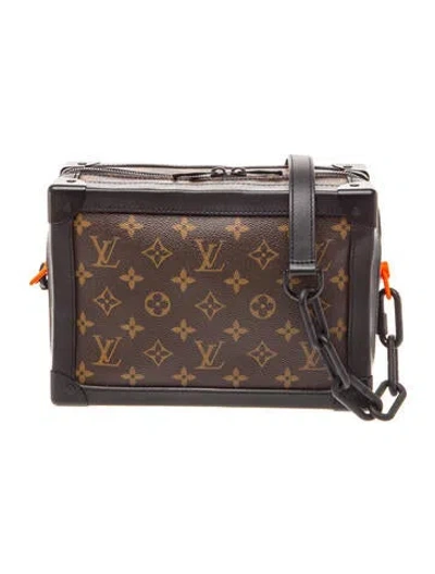Pre-owned Louis Vuitton Lv Monogram Minaudière In Brown