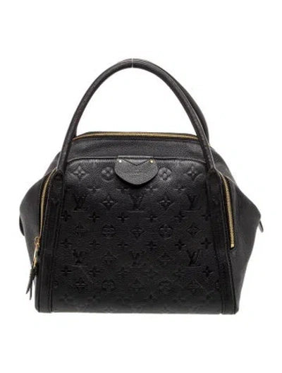 Pre-owned Louis Vuitton Lv Monogram Monogram Marais In Black