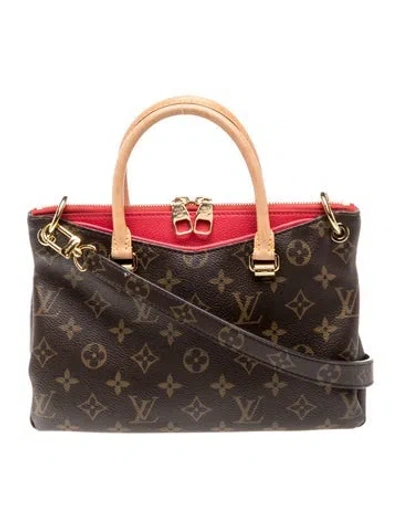 Pre-owned Louis Vuitton Lv Monogram Pallas Bb In Multi