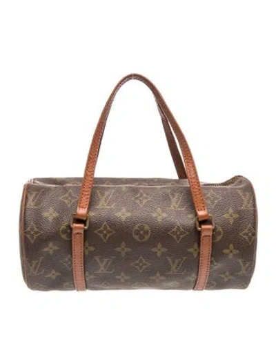 Pre-owned Louis Vuitton Lv Monogram Papillon 26 In Brown