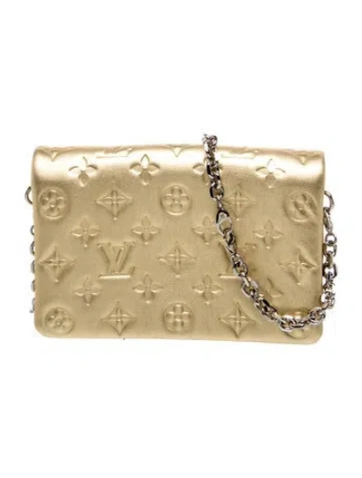 Pre-owned Louis Vuitton Lv Monogram Pochette Coussin