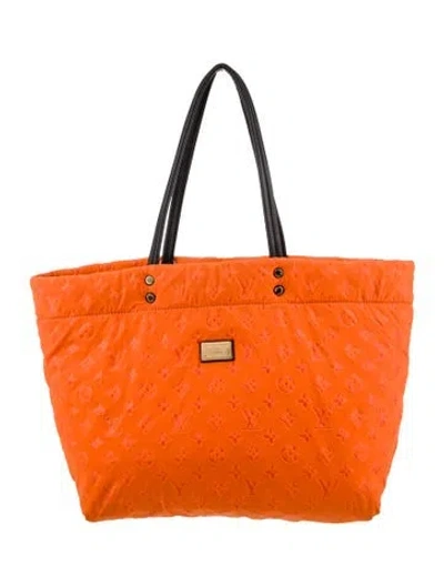 Pre-owned Louis Vuitton Lv Monogram Scuba In Orange