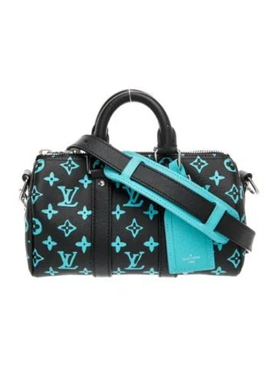 Pre-owned Louis Vuitton Lv Monogram Shoulder Bag In Black