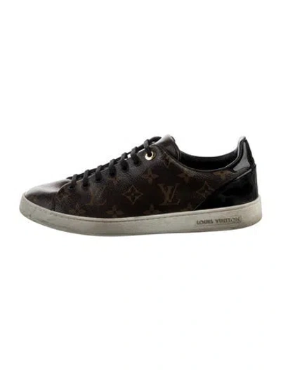 Pre-owned Louis Vuitton Lv Monogram Sneakers In Brown